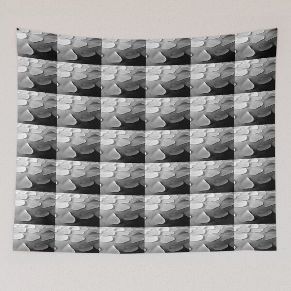 Item preview, IMAGE PRINT ONLY White Sea Glass Pieces on Grey Card - Photo of Sea Glass designed and sold by Beachy.