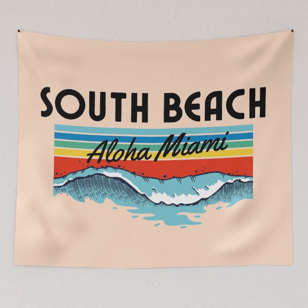 Item preview, Aloha Miami South Beach Miami Vacation Gift designed and sold by catchyology.