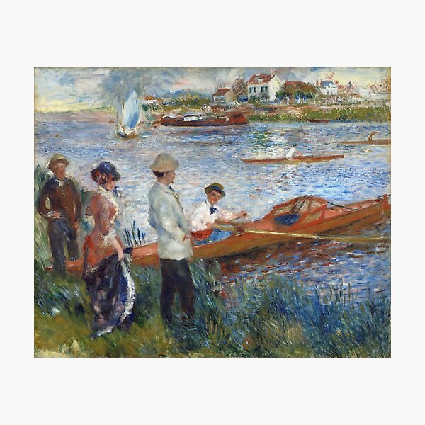 Oarsmen at Chatou by Pierre-August Renoire Photographic Print