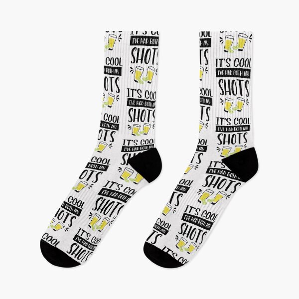 Item preview, It's Cool I've Had Both my Shots Funny Fully Vaccinated designed and sold by clothesy7.