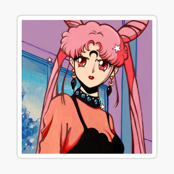 Black Lady Sailor Moon Sticker