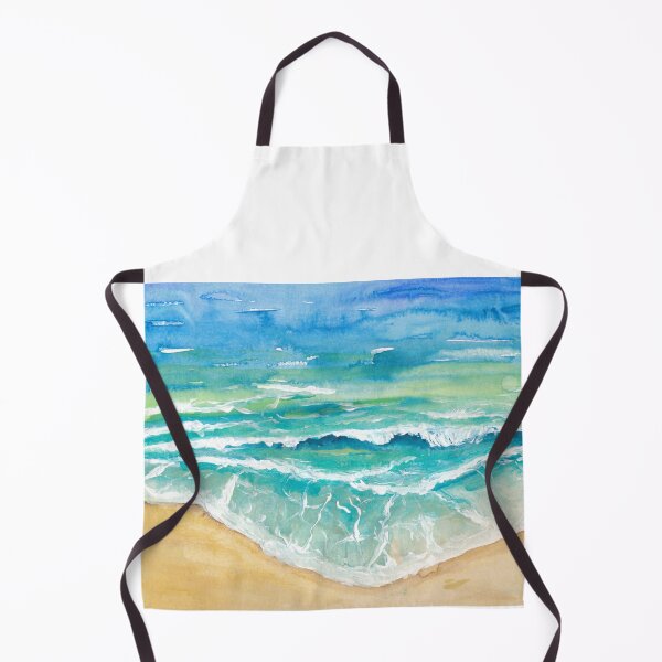 Item preview, Tropical Sea Waves and Sandy Beach designed and sold by artshop77.
