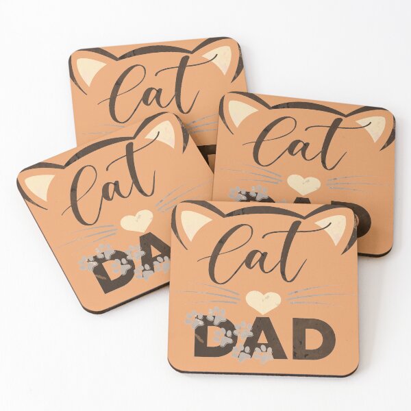 Item preview, cat dad cat meow meow designed and sold by designer-02.