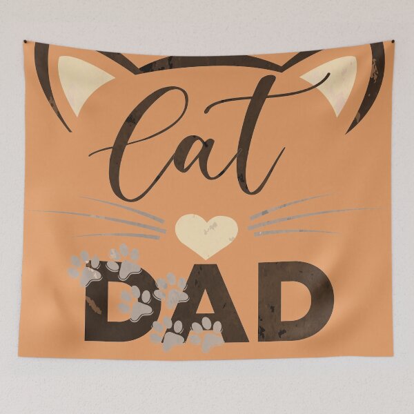 Item preview, cat dad cat meow meow designed and sold by designer-02.