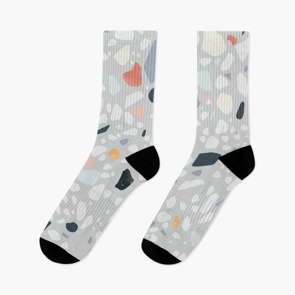 Aperçu de l'œuvre Terrazzo gris créée et vendue par Retro Society.