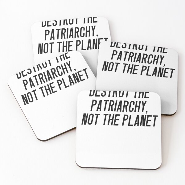 Item preview,  Destroy The Patriarchy Not The Planet designed and sold by TeeKit.