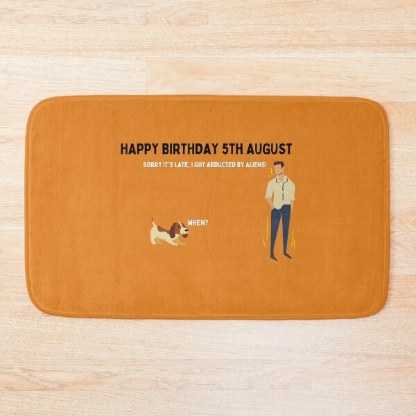 Item preview, perfect august 5th birthday designs designed and sold by JimMacShirts.