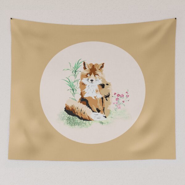Item preview, Fox in undergrowth designed and sold by BDDisseny.
