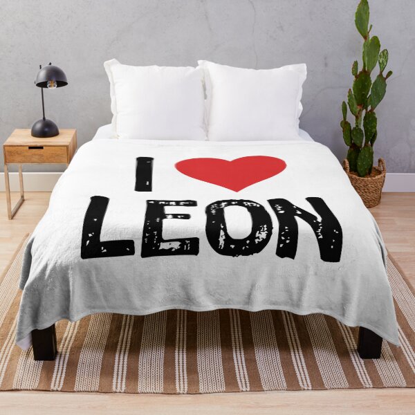 Item preview, I Love Leon designed and sold by The "I Love Everything" Shop.