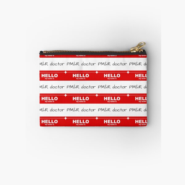 Item preview, Hello my name is PM&R doctor name tag designed and sold by not4fantasy.