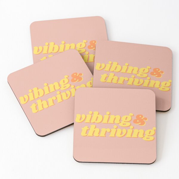 Item preview, Vibing & thriving designed and sold by wilder-mind.