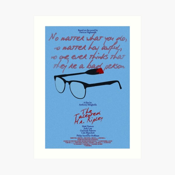 The Talented Mr Ripley Art Print