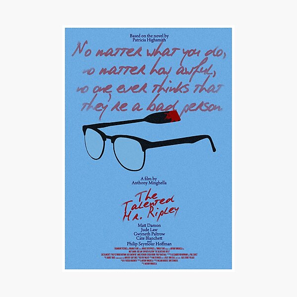 The Talented Mr Ripley Photographic Print