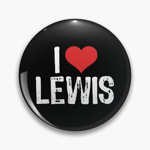 Item preview, I Love Lewis designed and sold by The "I Love Everything" Shop.