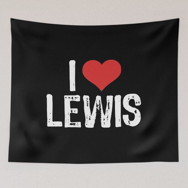 Item preview, I Love Lewis designed and sold by The "I Love Everything" Shop.