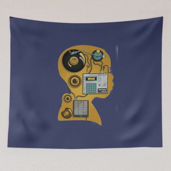 Item preview, J dilla dj designed and sold by i-draws.