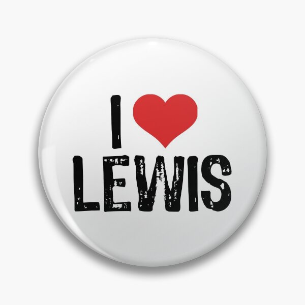 Item preview, I Love Lewis designed and sold by The "I Love Everything" Shop.