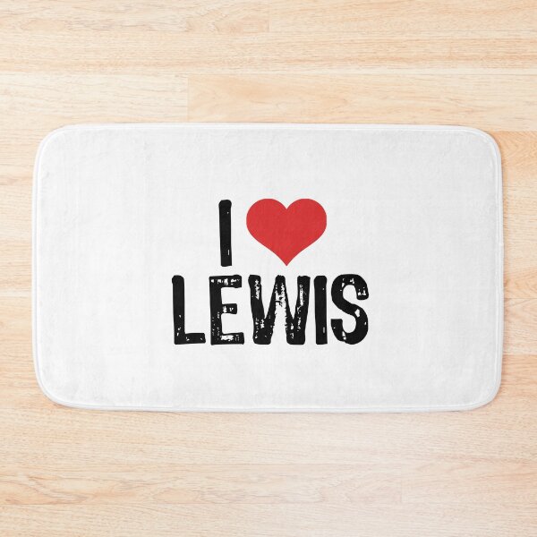 Item preview, I Love Lewis designed and sold by The "I Love Everything" Shop.