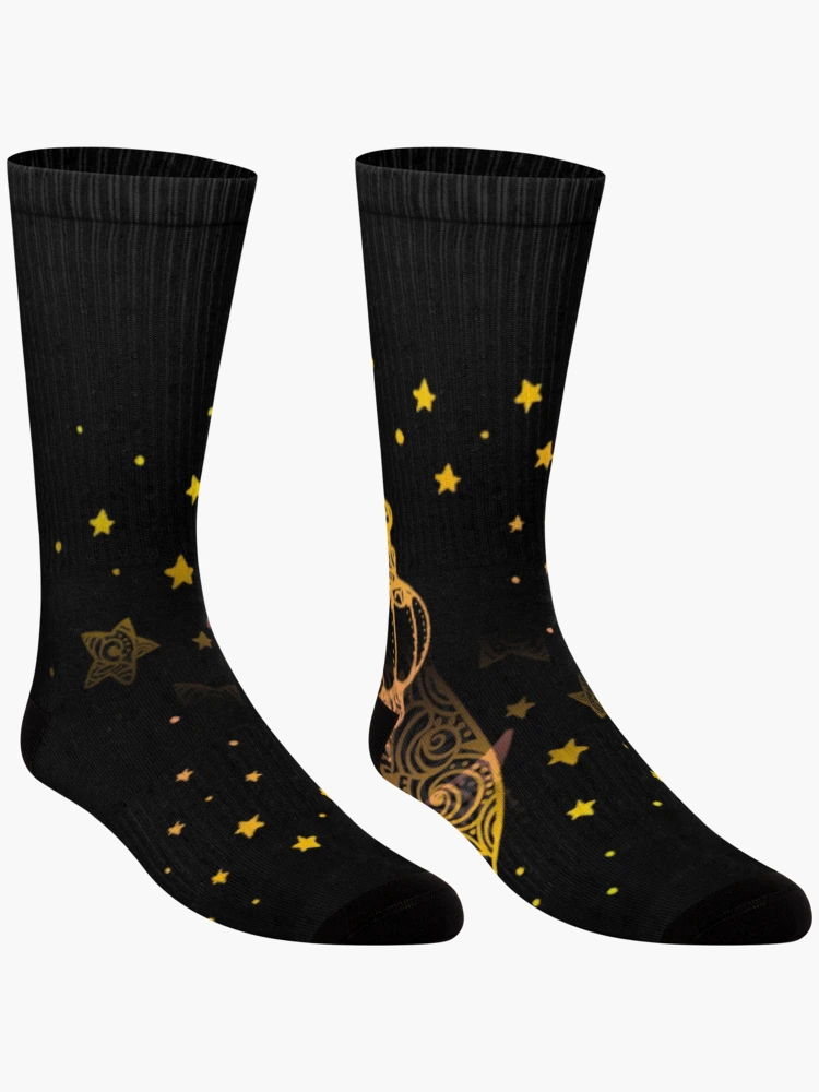 Thumbnail 3 of 5, Socks, Moons designed and sold by Roshan Keenoo.