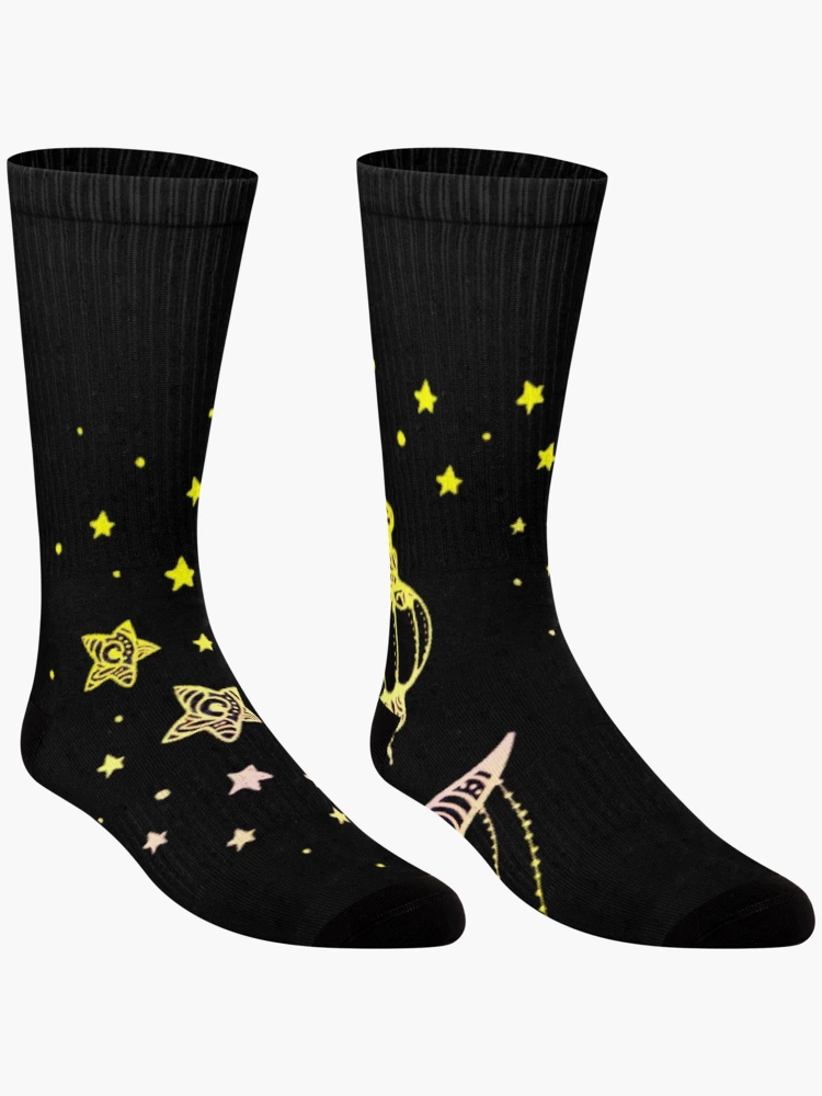 Thumbnail 3 of 5, Socks,   Moons designed and sold by Roshan Keenoo.