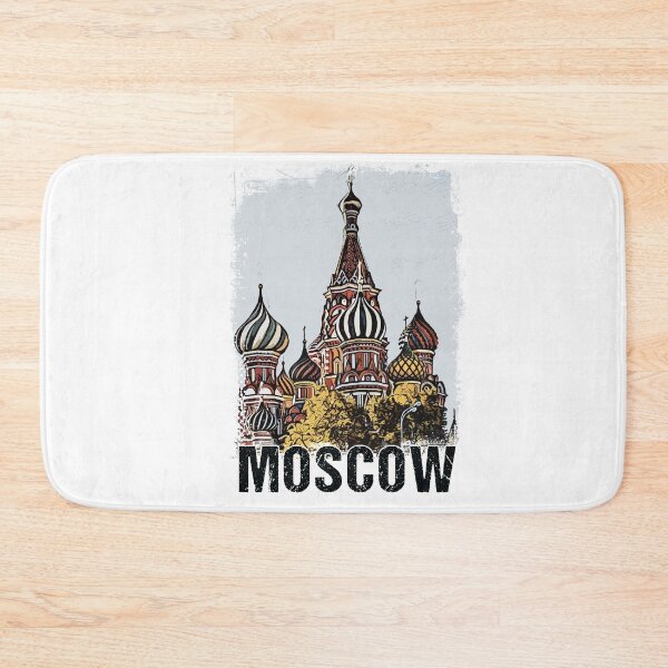Item preview, Moscow City Streets Vintage Travel Poster Series grunge edition 06 designed and sold by Naumovski.