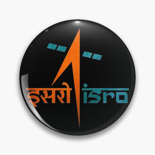 Item preview, Indian Space Research Organisation logo - vintage look designed and sold by trendistudio.