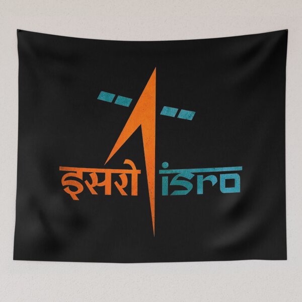 Item preview, Indian Space Research Organisation logo - vintage look designed and sold by trendistudio.