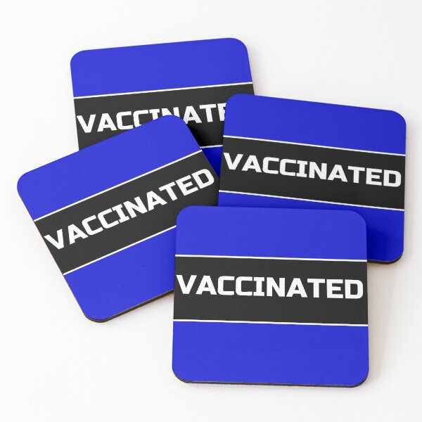 Item preview, Vaccinated Badge designed and sold by deanworld.