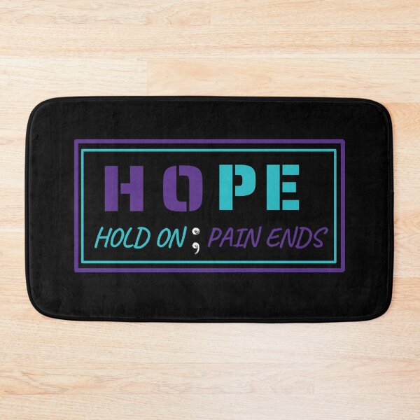 Item preview, Suicide Prevention Awareness ( HOPE Hold On Pain Ends) designed and sold by Kei-O-kay.