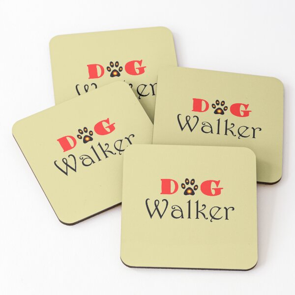 Item preview, Dog Walker (Red and Black) designed and sold by Anup  K.
