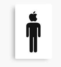 Apple Man Canvas Print