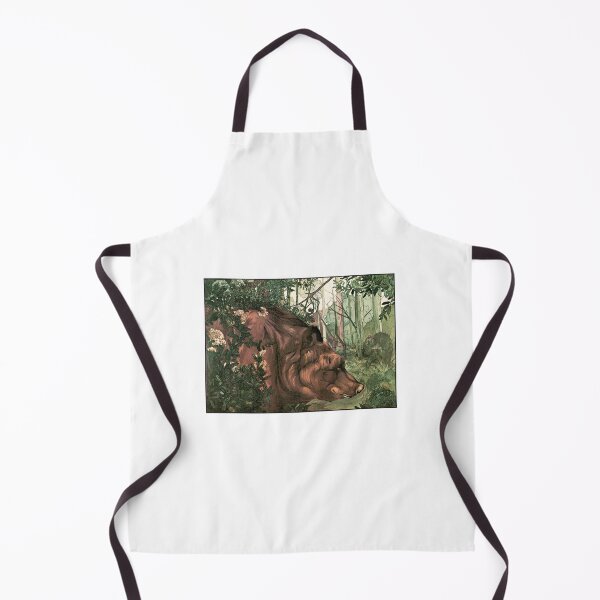 Item preview, Brown bear in the jungle designed and sold by Studio66Designs.