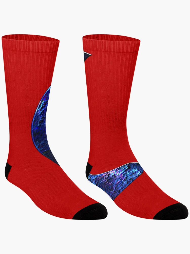 Thumbnail 3 of 5, Socks, Moons designed and sold by Roshan Keenoo.