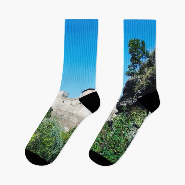 Item preview, The Old Fortress against the background of the blue cloudless sky, Kamenets-Podolsky, Ukraine  designed and sold by helenkaiy.