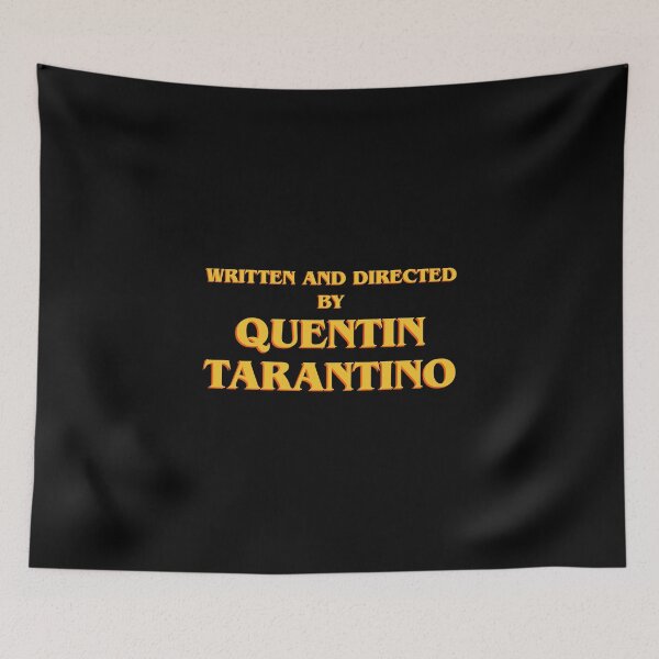 Item preview, Written and Directed by Quentin Tarantino designed and sold by JackAndTofu.