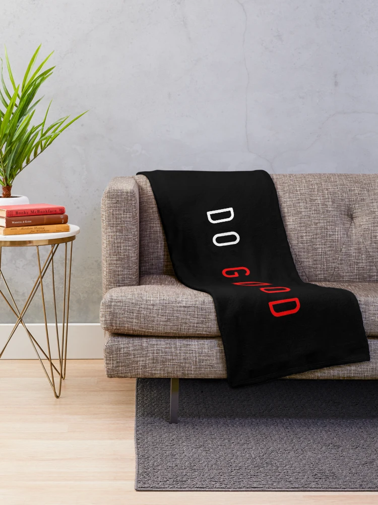Thumbnail 2 of 6, Throw Blanket, Do Good designed and sold by Inconsistento.