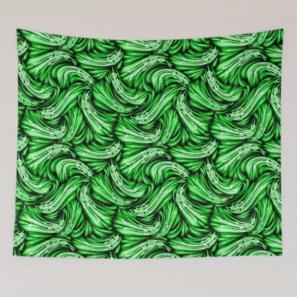 Item preview, Phantasmagoria Spooky Silhouettes Green designed and sold by Kelly  Thompson.