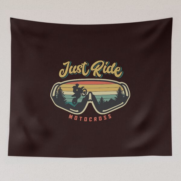 Item preview, Just Ride - Ride more and worry less - Motocross - Mountain Motocross designed and sold by amazinGraphic.
