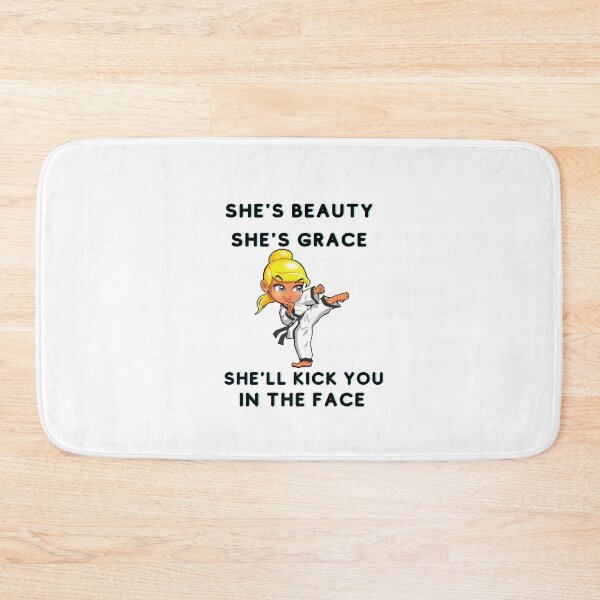 Item preview,  She's Beauty She's Grace She'll Kick You In The Face designed and sold by 77ART.