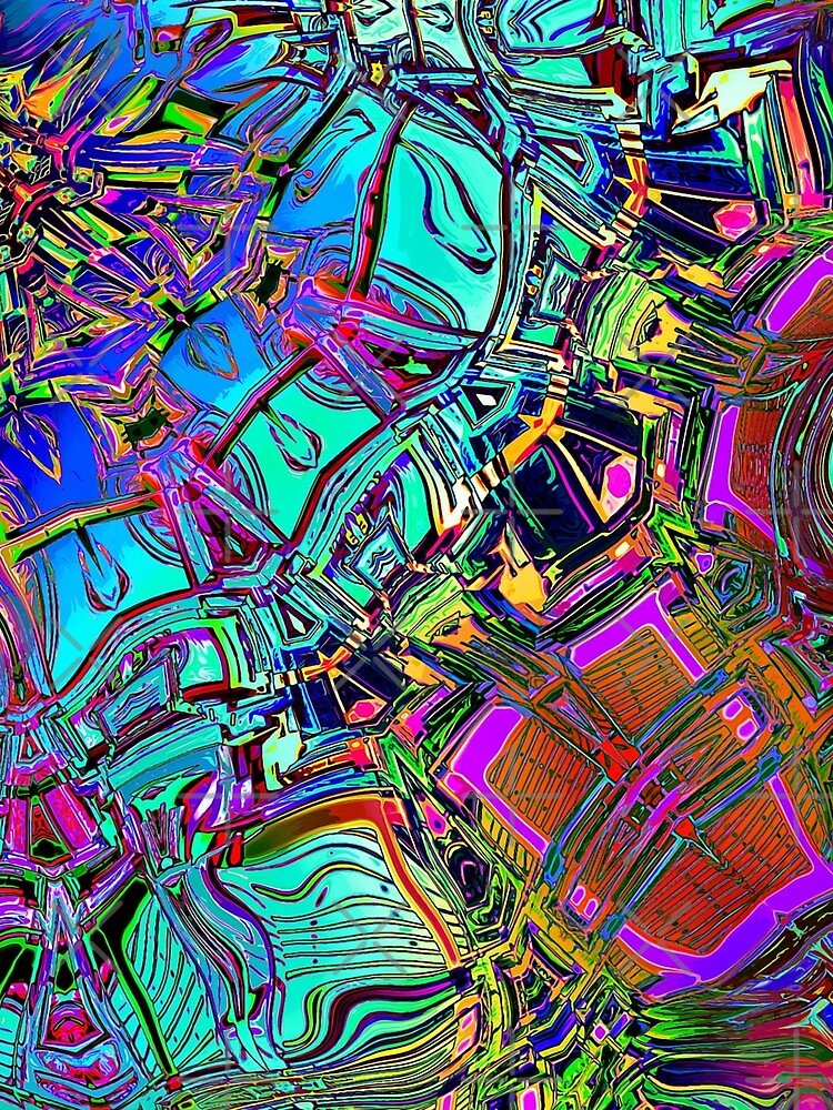 Colorful Automotive Pop Art by perkinsdesigns