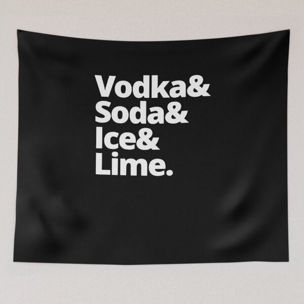 Item preview, Vodka Soda Ice Lime  designed and sold by clickmostro.