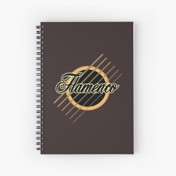 flamenco music Spiral Notebook
