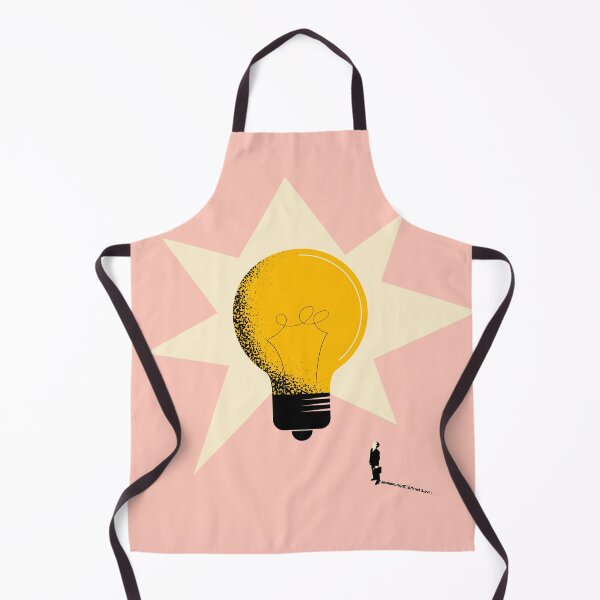 Item preview, Business Idea Business Creativity Concept with Businessman Standing Front Huge Light Bulb Looking It designed and sold by Peekonet.
