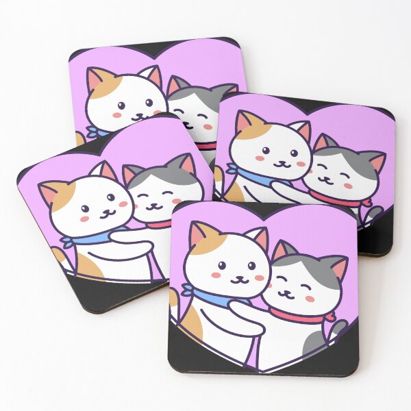 Item preview, Beautiful Cute Kittens Pretty Cat Lovers Familly designed and sold by Red_Stickers.