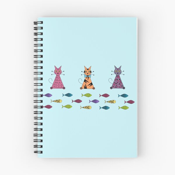 Item preview, Cats and fish designed and sold by Catoutline.