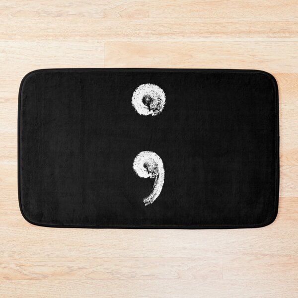Item preview, Semicolon (Suicide Prevention Awareness) designed and sold by Kei-O-kay.
