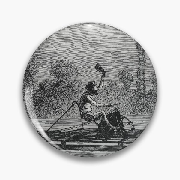 Artikelvorschau, Vintage invention artwork bicycle-boat entworfen und verkauft von Vintage Designs +.