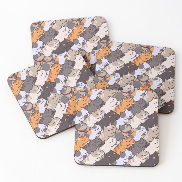 Item preview, Cat Seamless Pattern designed and sold by Peekonet.