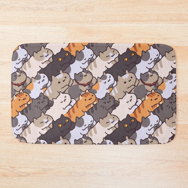Item preview, Cat Seamless Pattern designed and sold by Peekonet.