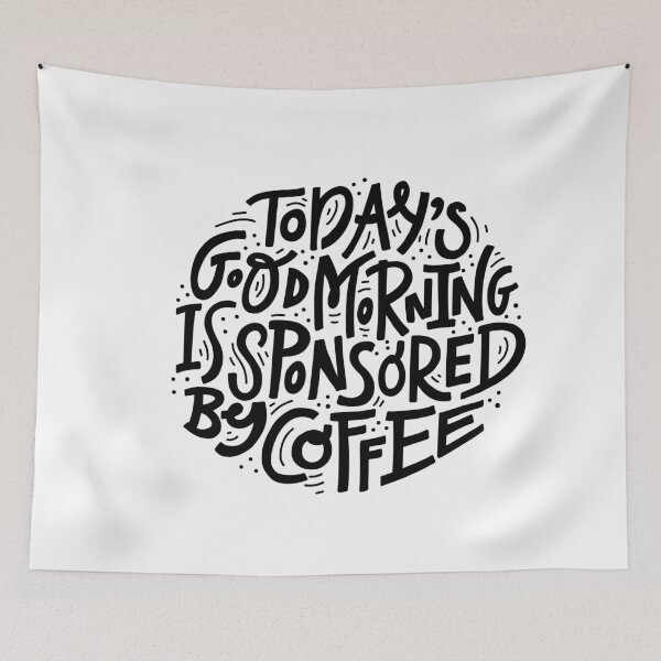 Item preview, today's good mood is sponsored by coffee designed and sold by ambaart.